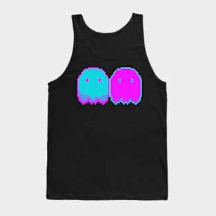 ghost pixel purple Tank Top